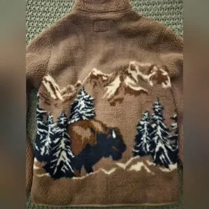 NWT Old Navy Buffalo Bison Sherpa, xs